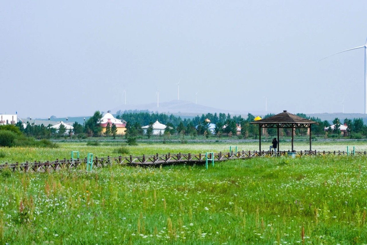 八月和京北草原大汗行宫的夏天约会