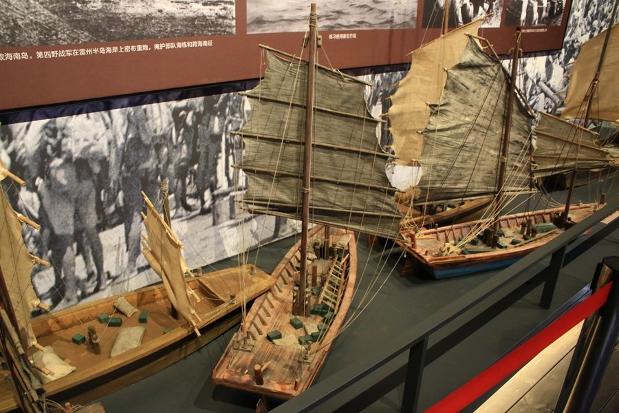 《不老松：忆海南游记》解放海南島渡海战役纪念舘！(05)