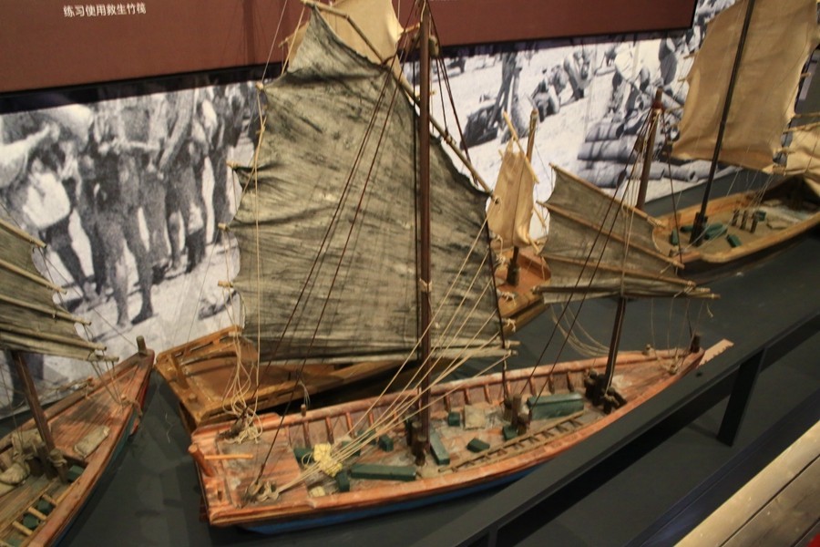 《不老松：忆海南游记》解放海南島渡海战役纪念舘！(05)