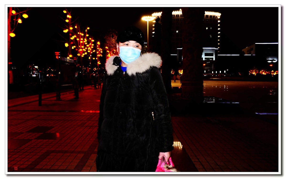 看灯饰---给大伙拜年啦！