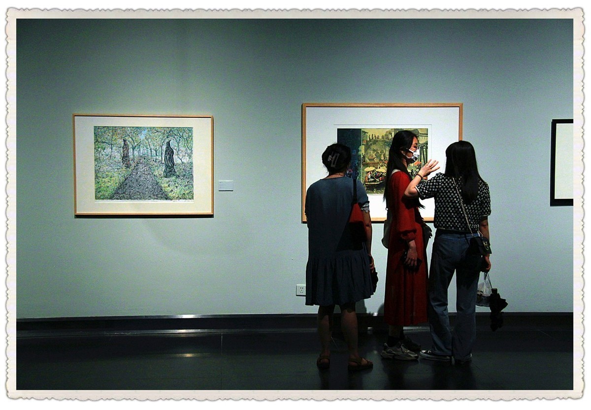 省美术馆八月份部分作品