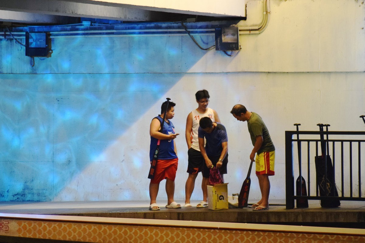 2023秋 广东行（23）叠滘龙舟披夜色