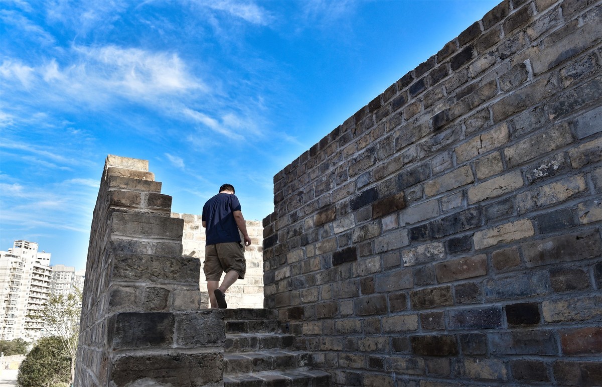 游览昙华林新城墙区1