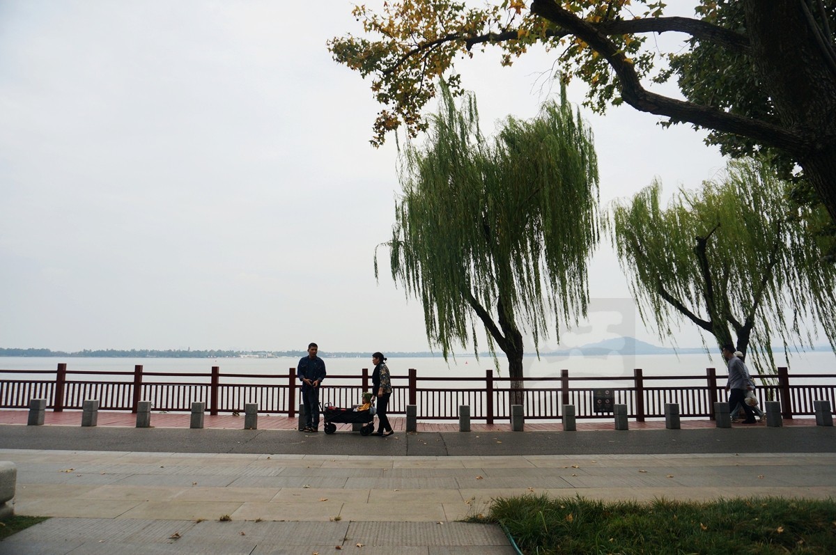 湖畔散步——武汉随笔