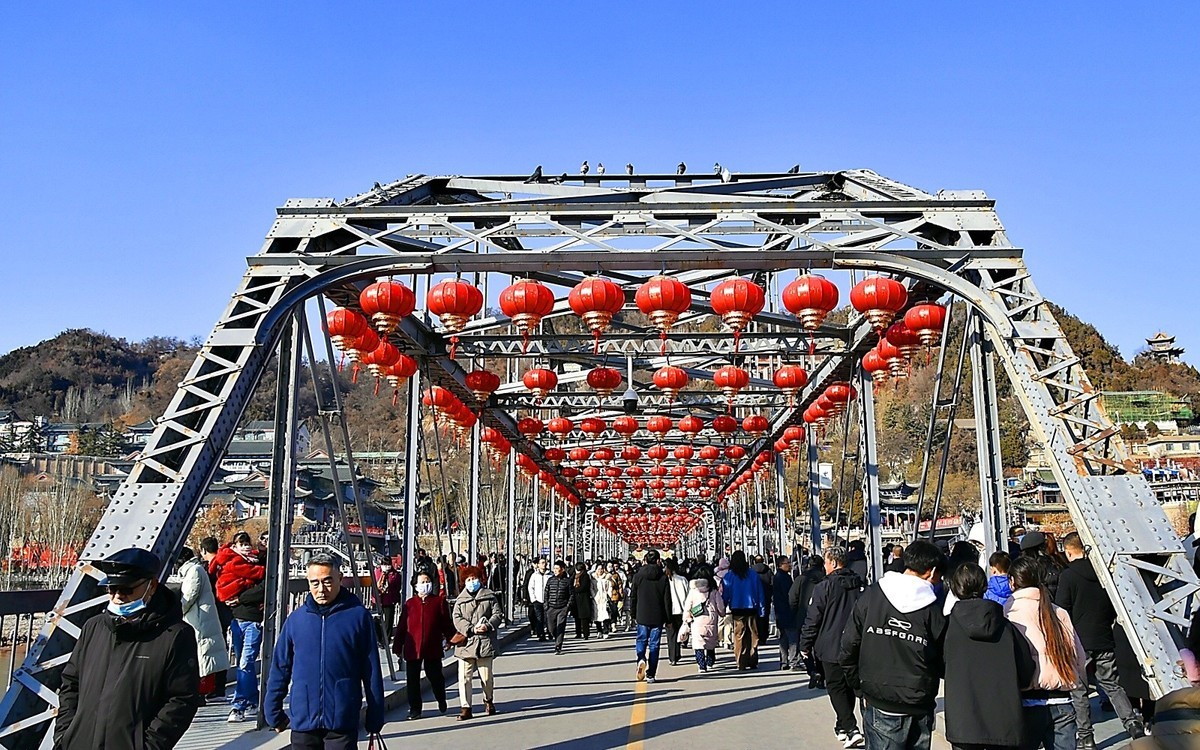中山铁桥兰州年