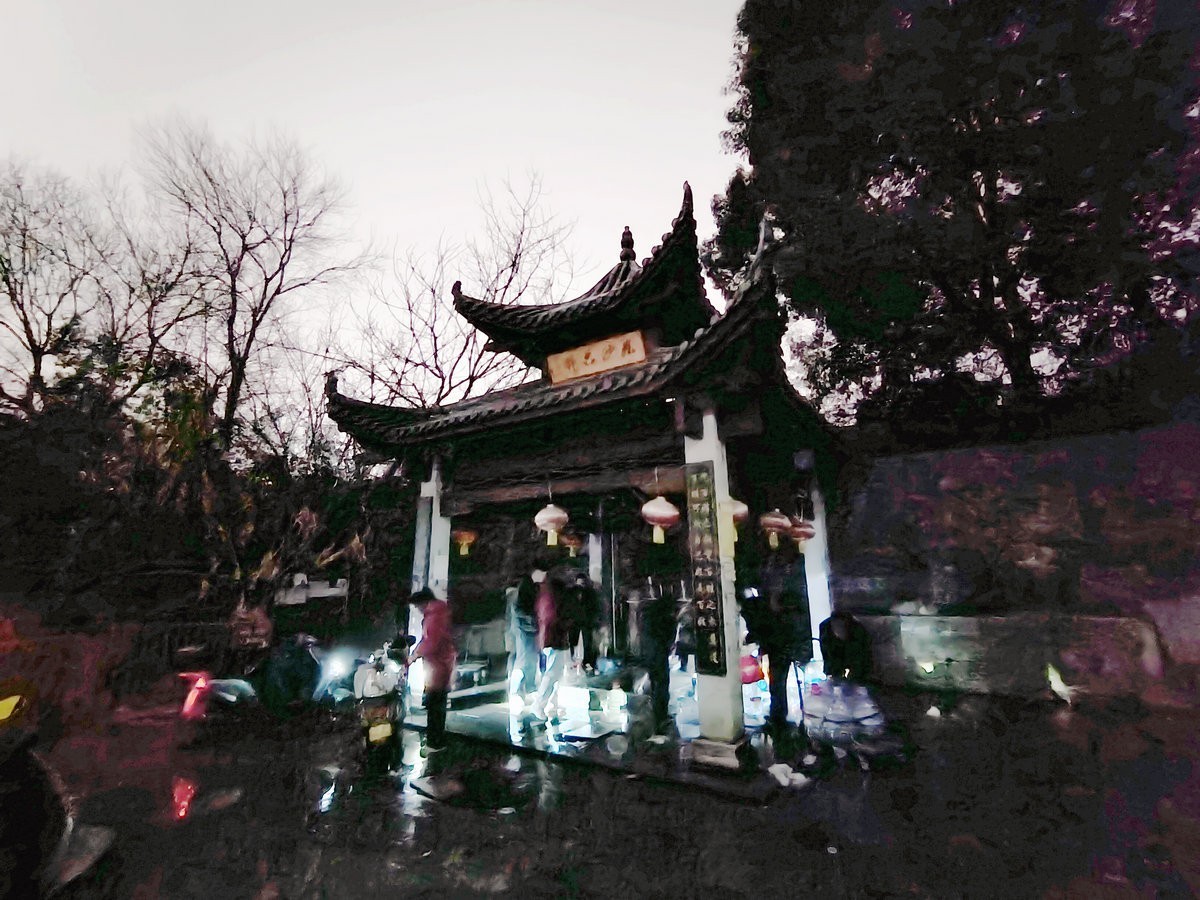 漫步星城 走街串巷（442）寒夜之东沙古井