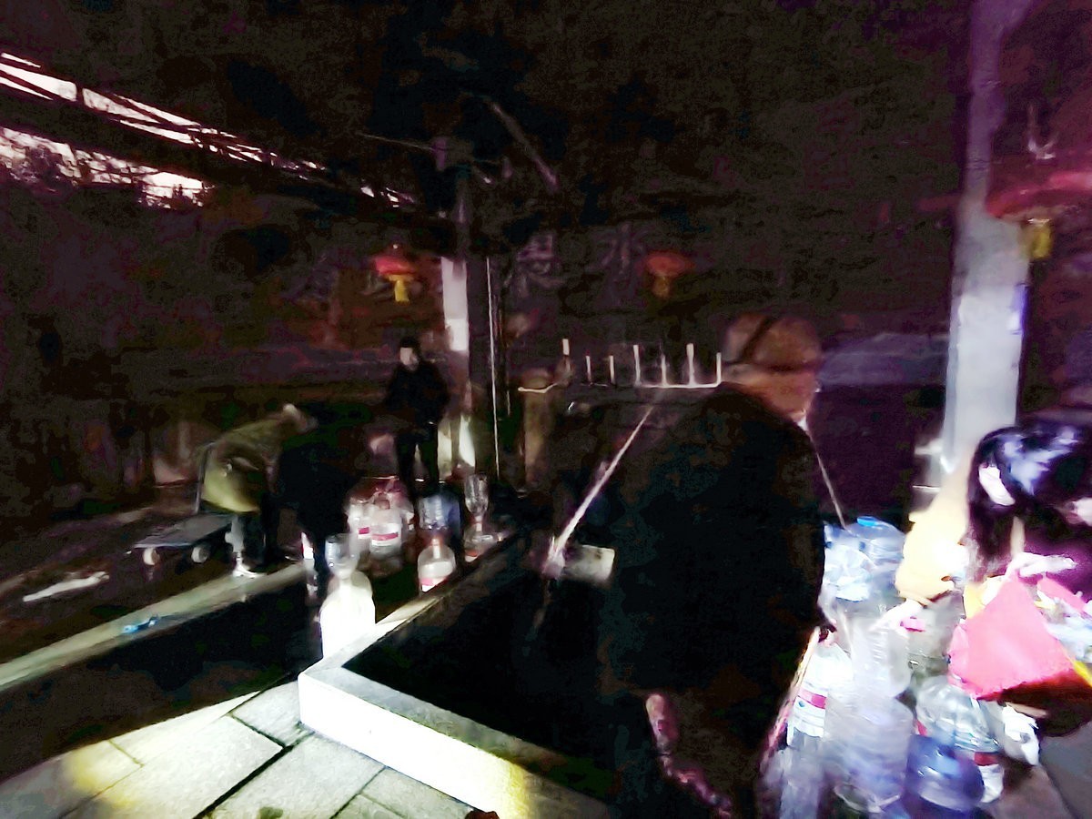 漫步星城 走街串巷（442）寒夜之东沙古井