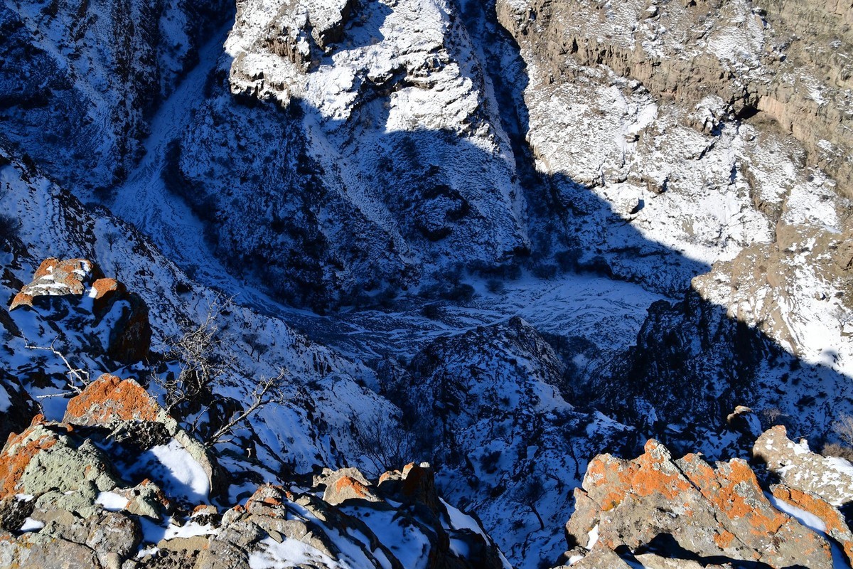 雪后去爬贺兰山