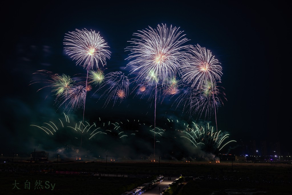 桃江焰火晚会随拍