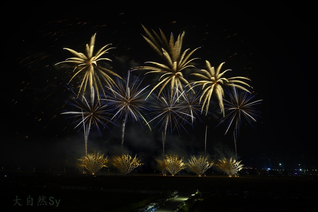 桃江焰火晚会随拍