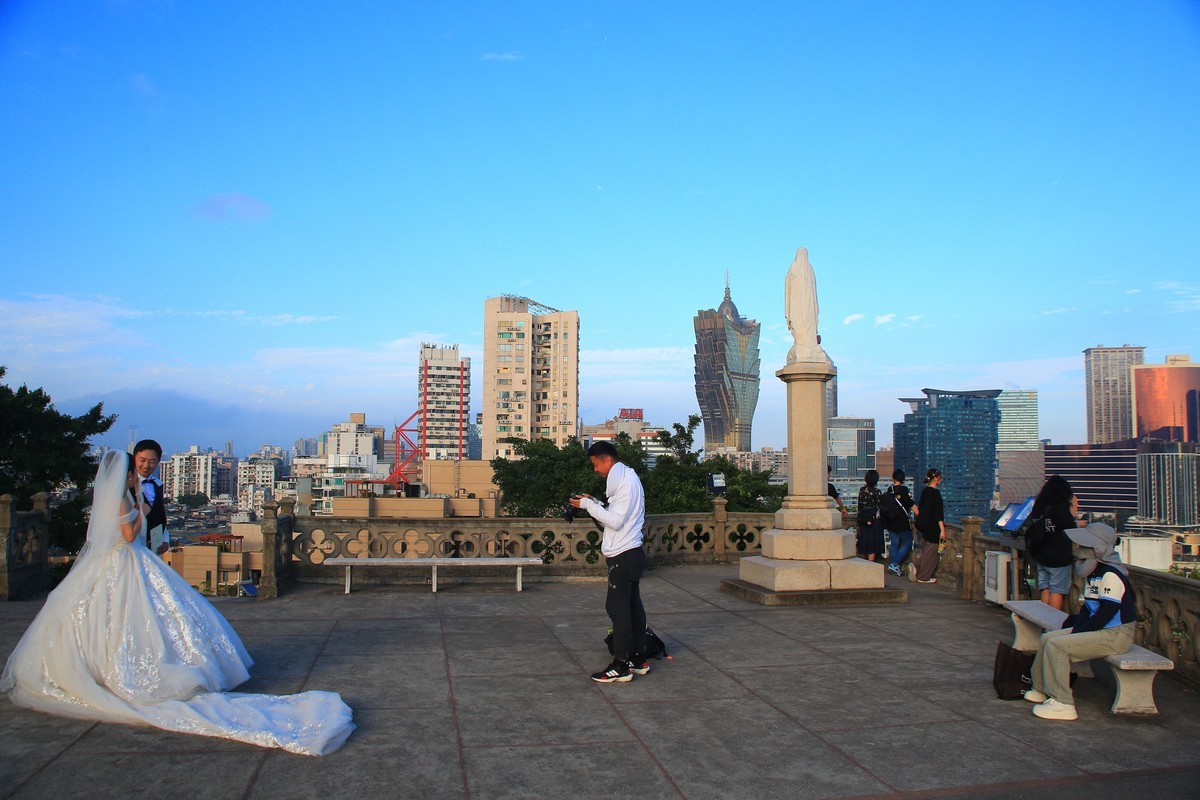 澳门主教山瞭望台