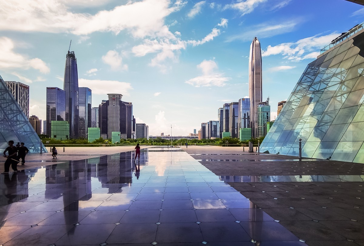 深圳市民中心广场掠影