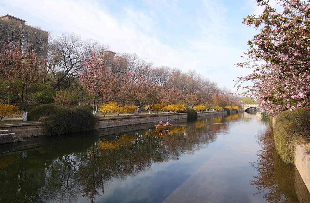 元大都的海棠花溪