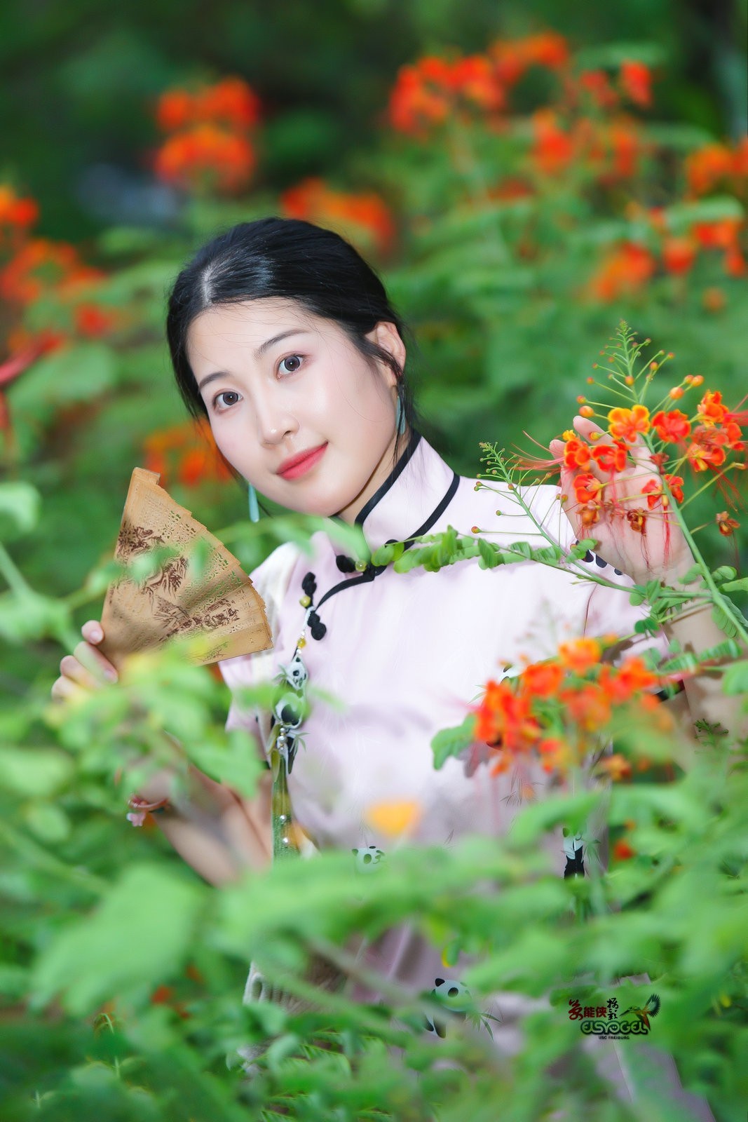 【夏日旗袍少女】---似海