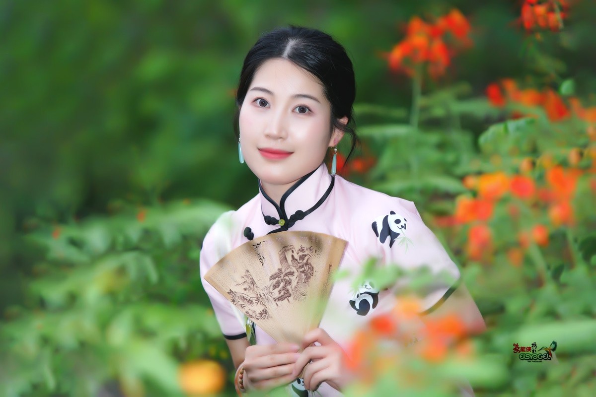 【夏日旗袍少女】---似海