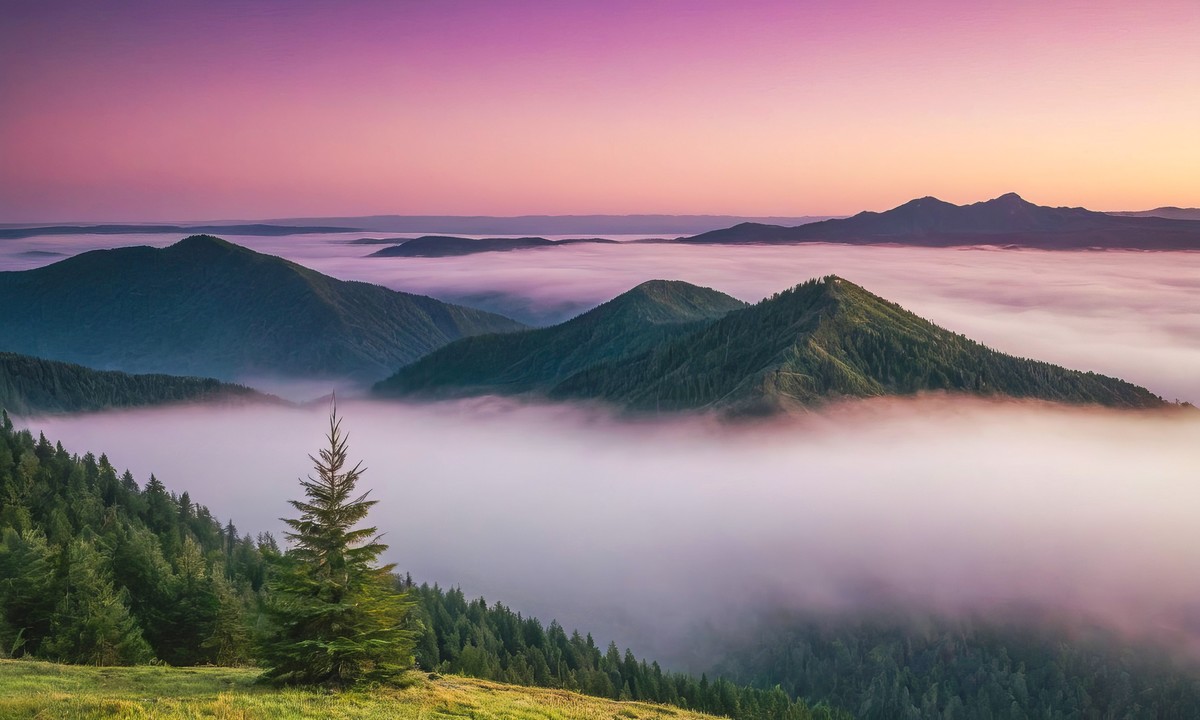 心灵在晨光中得以放飞与重生