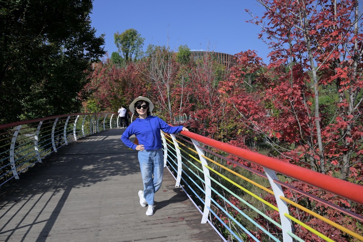 秋高气爽之丹景台