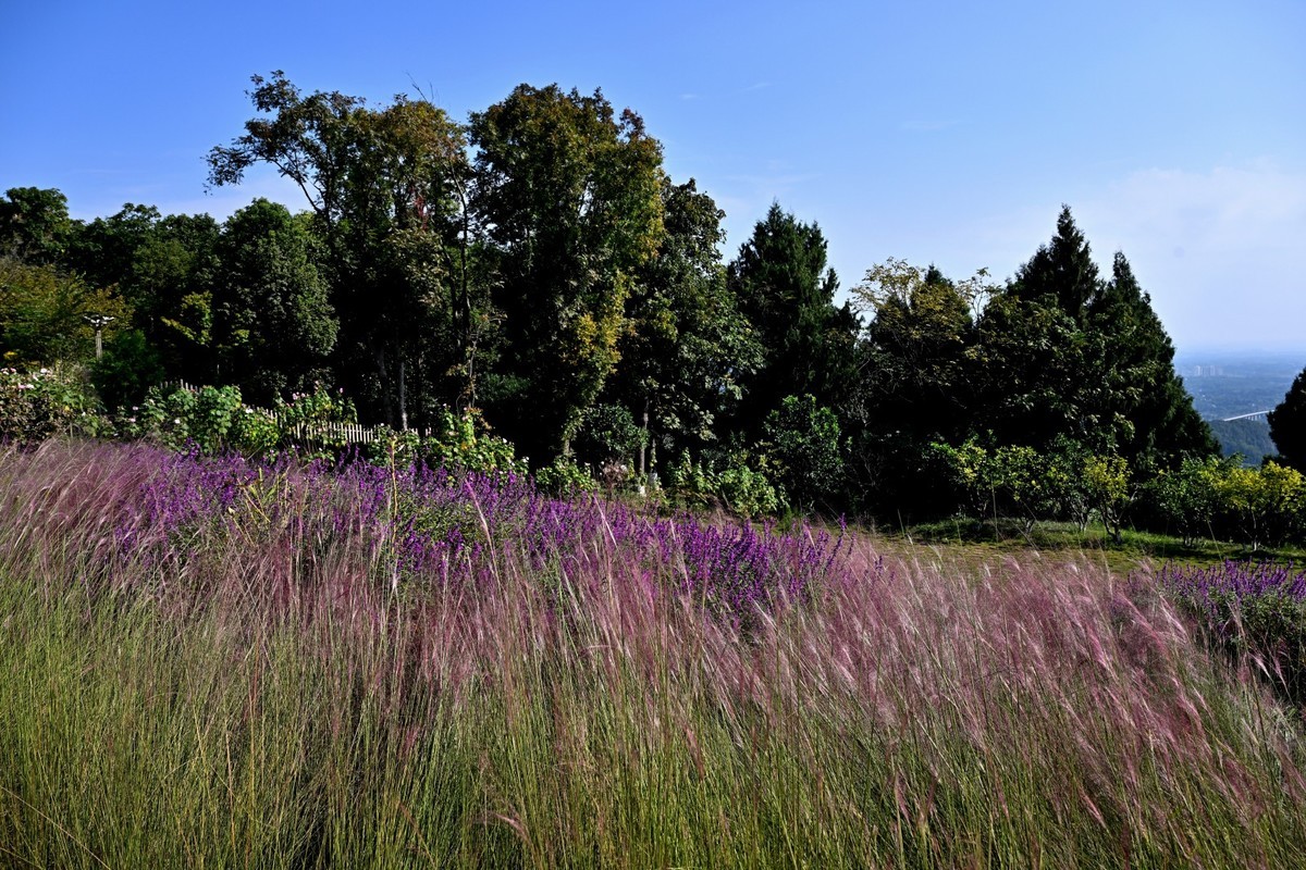秋高气爽之丹景台