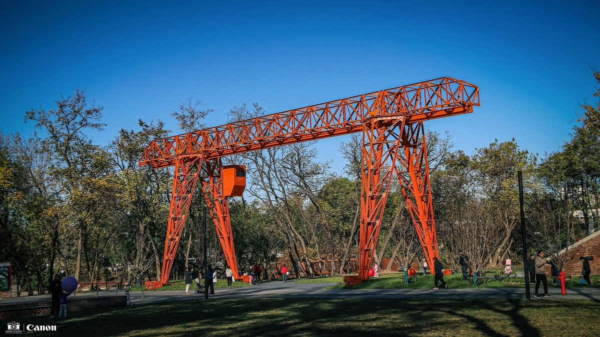 一机床去了这么多次，终于赶上好天气了
