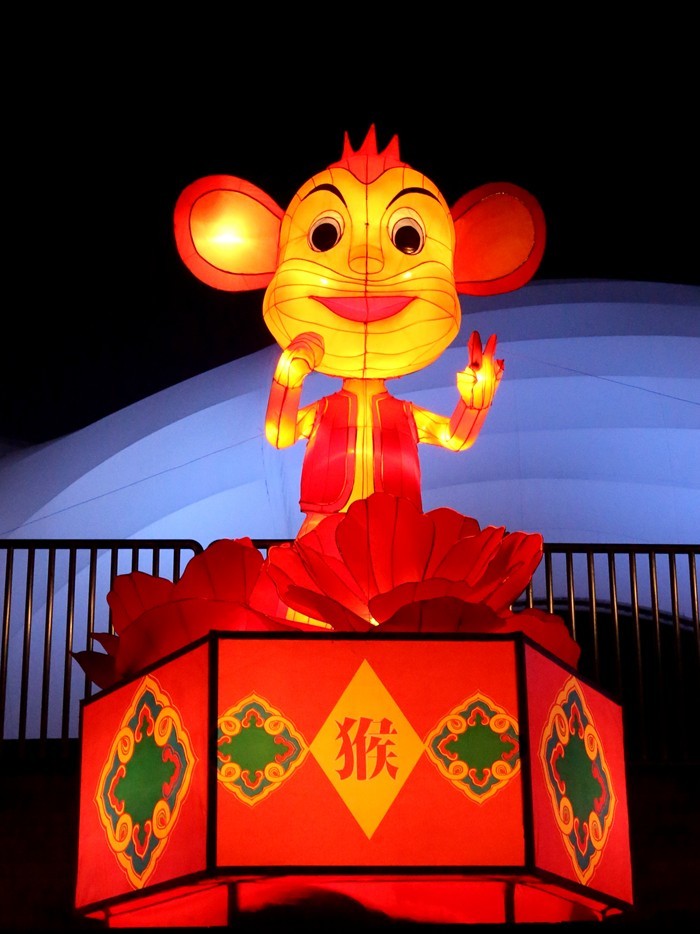 《不老松：纪实摄影》沧州灯展：十二属相！（夜间）