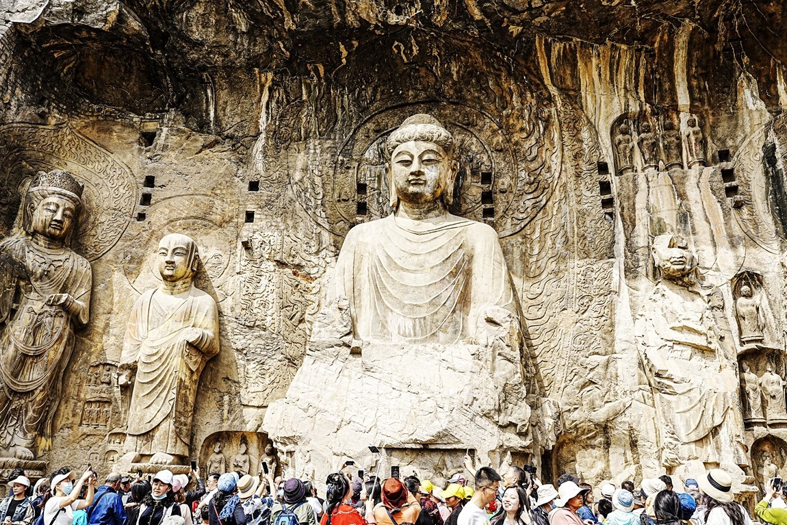 河南洛阳--龙门石窟【4】