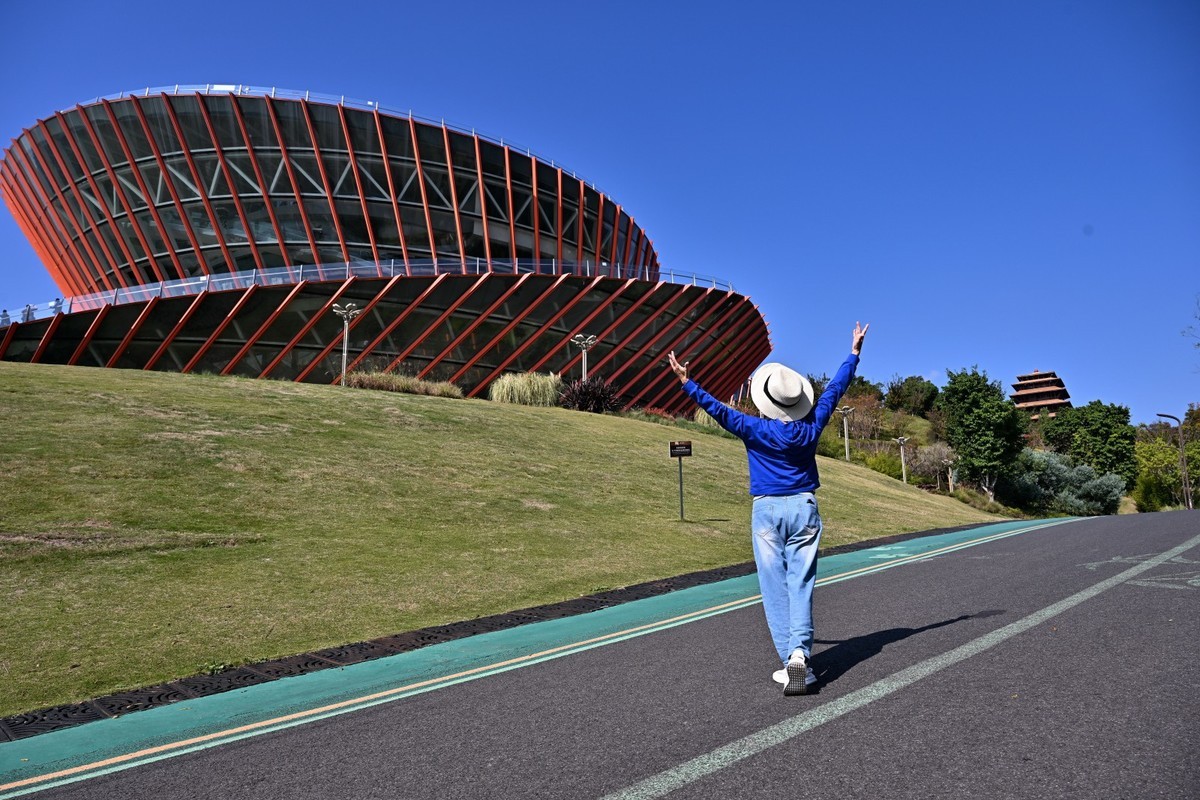 秋高气爽之丹景台