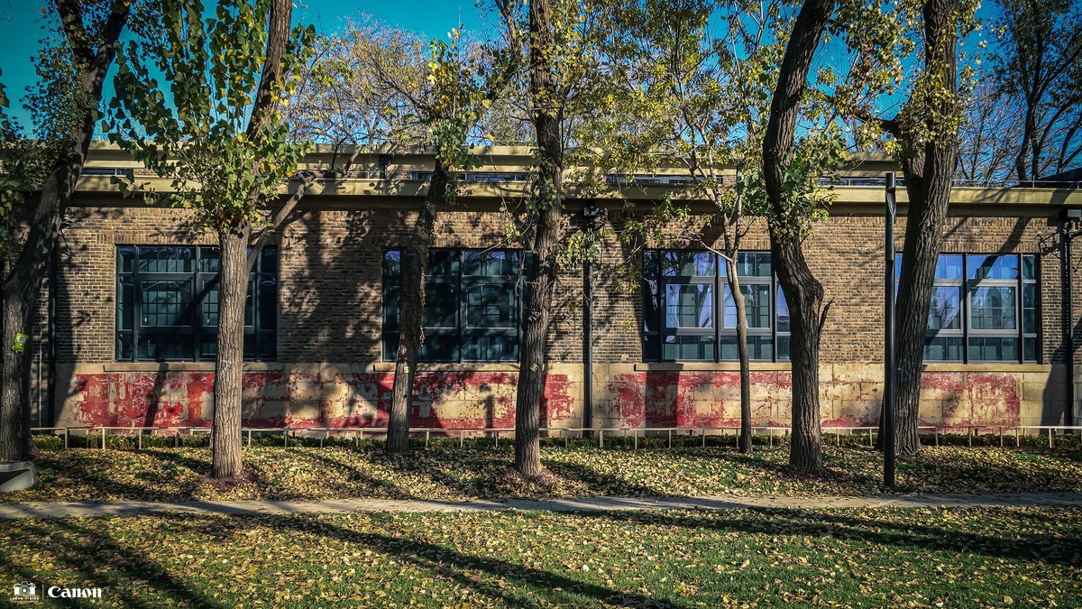 一机床去了这么多次，终于赶上好天气了