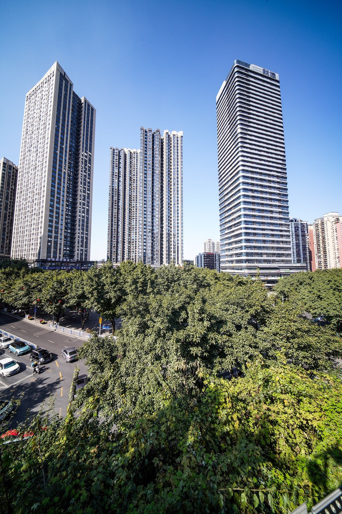 通远门城楼观景