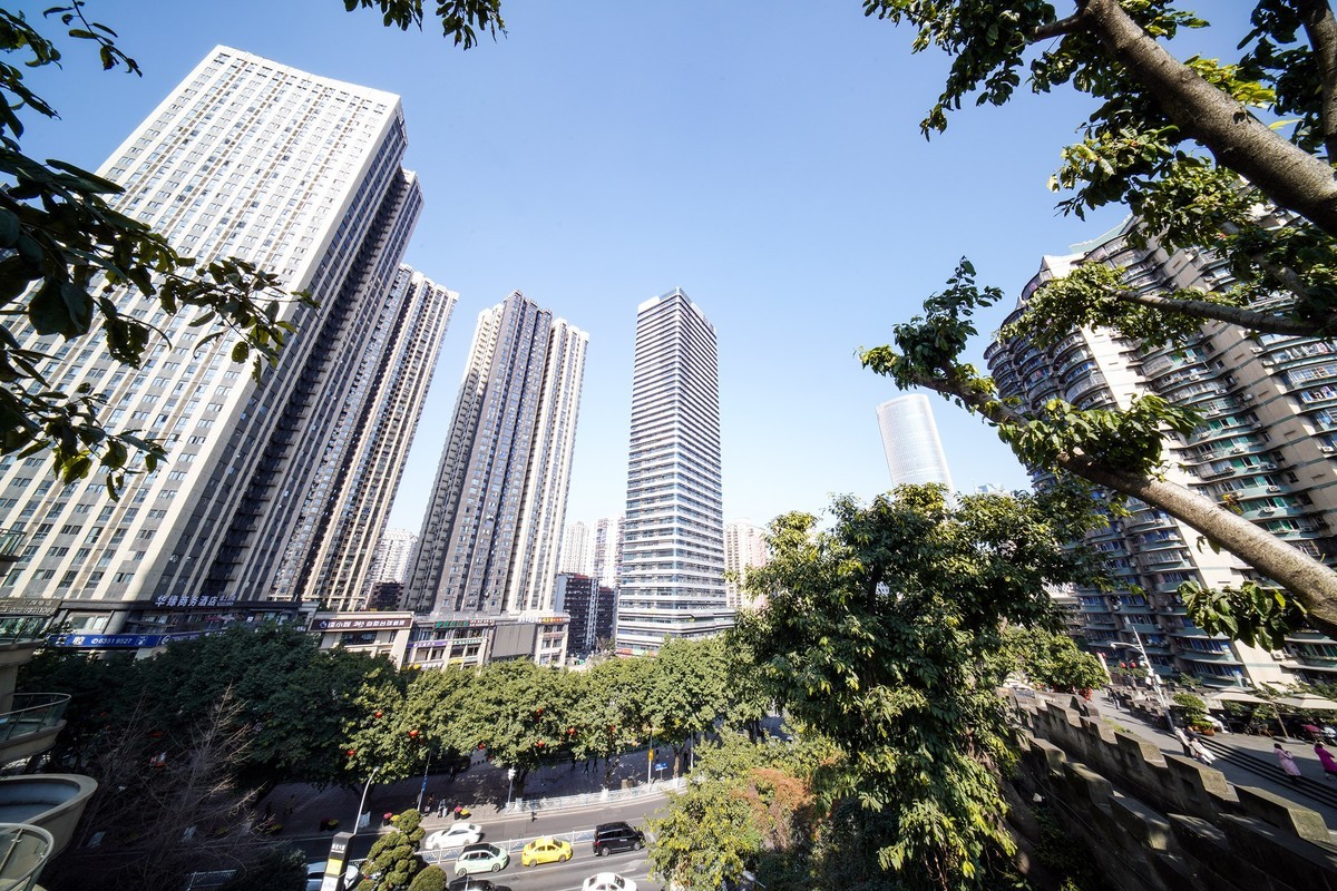 通远门城楼观景