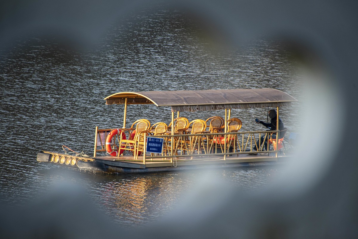 徽州古城冬季清晨