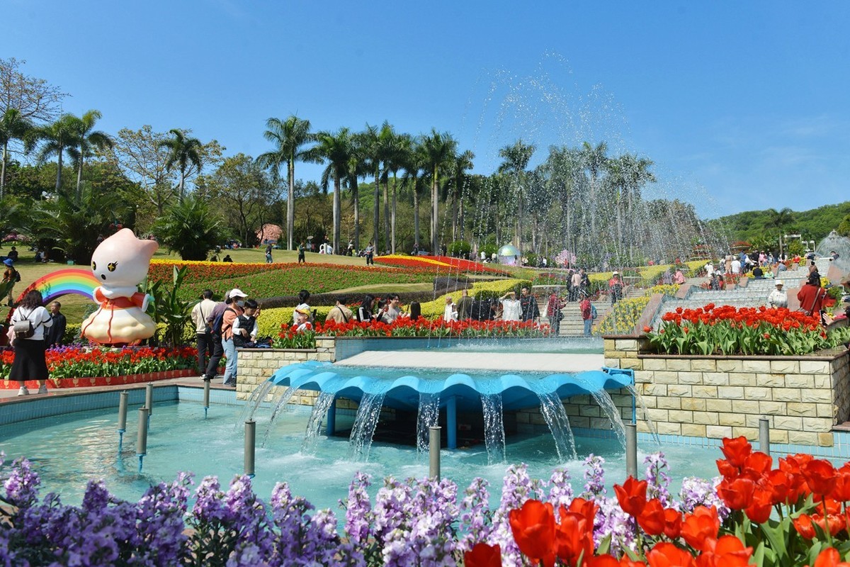 七彩云台  听见花开