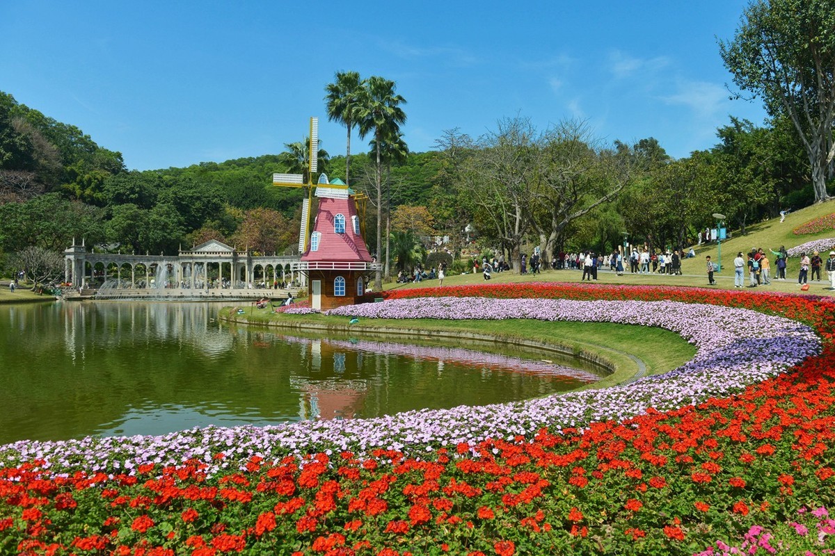 七彩云台  听见花开