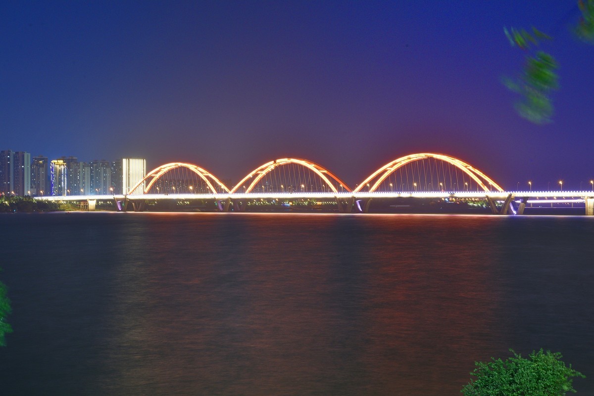 长沙滨江文化园夜景