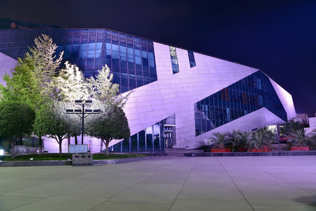 长沙滨江文化园夜景