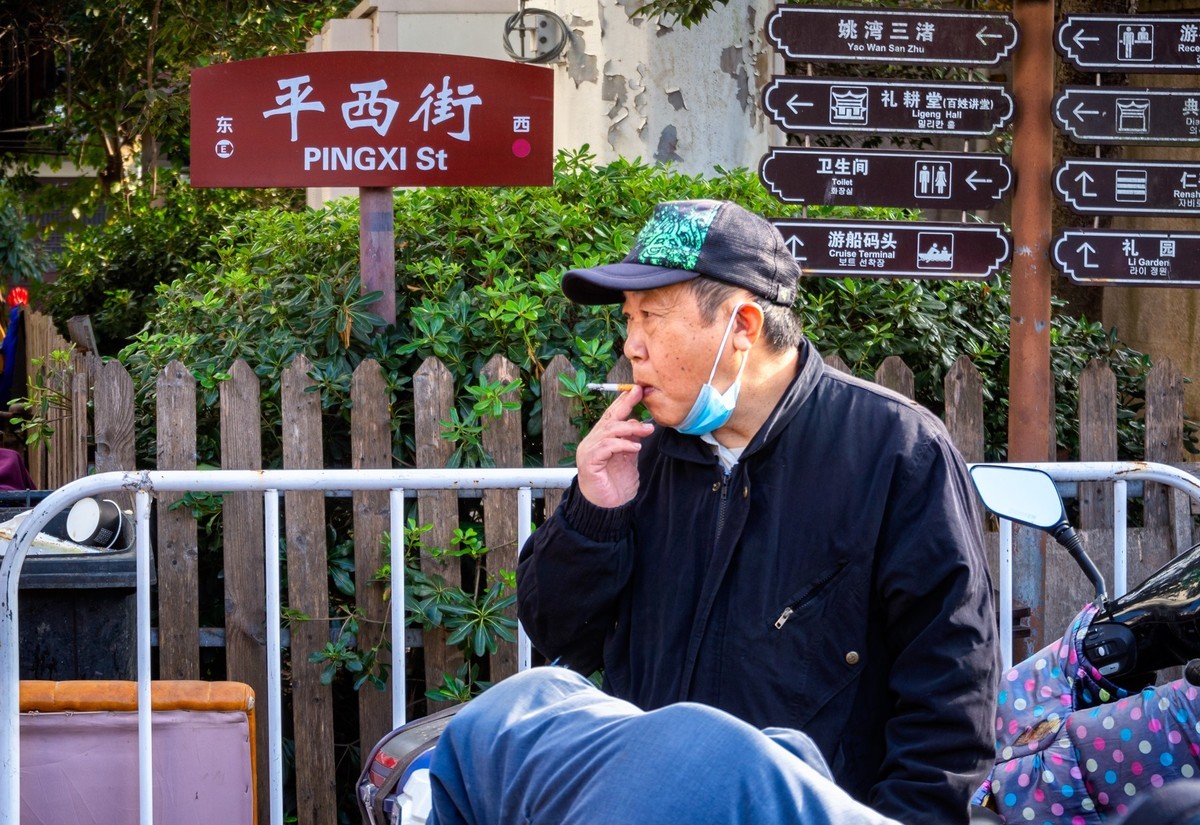 古镇 口罩期间的人间烟火气息