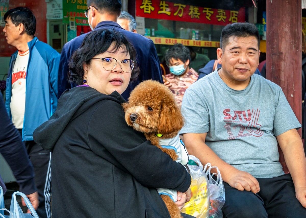 古镇 口罩期间的人间烟火气息