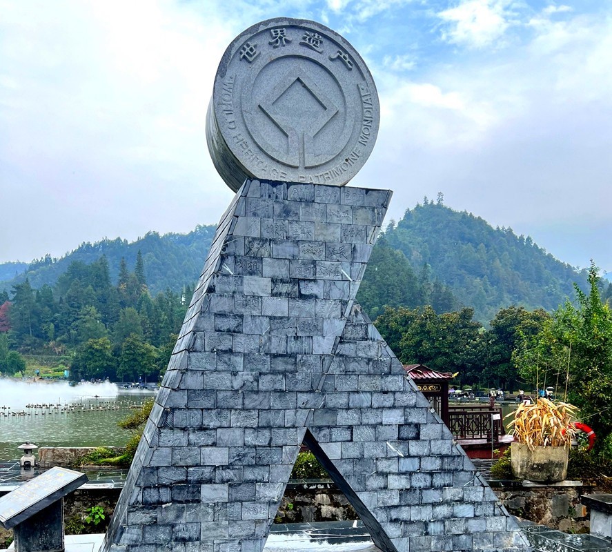 《不老松：纪实摄影》手机片：西递景！ (4)世界遗产！