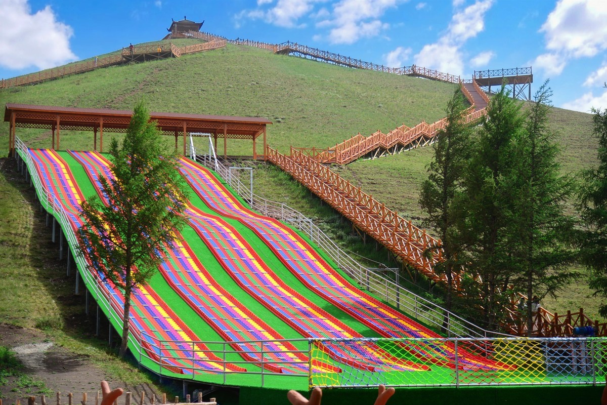 坝上阿勒泰？北纬42°七彩森林，七色松针织就绿野地毯