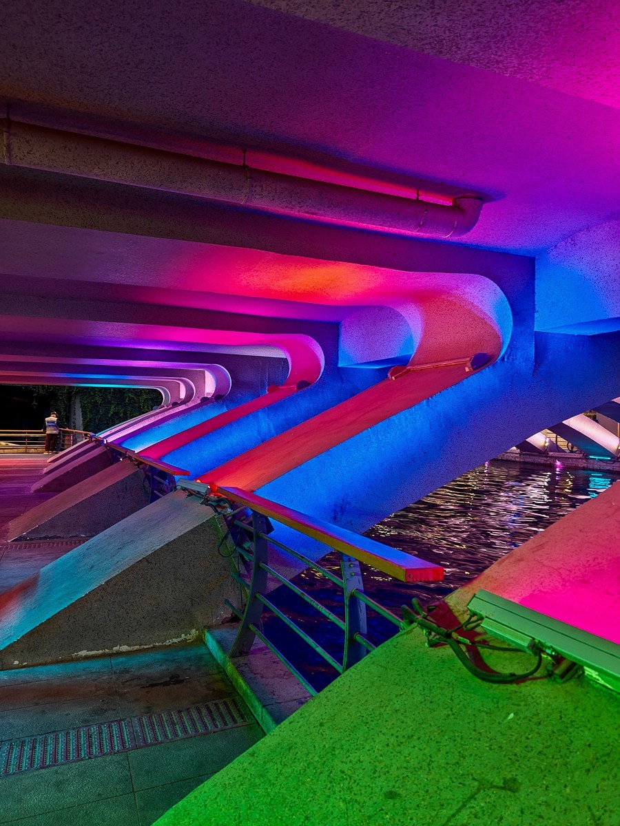 公园和夜景（手机拍摄）