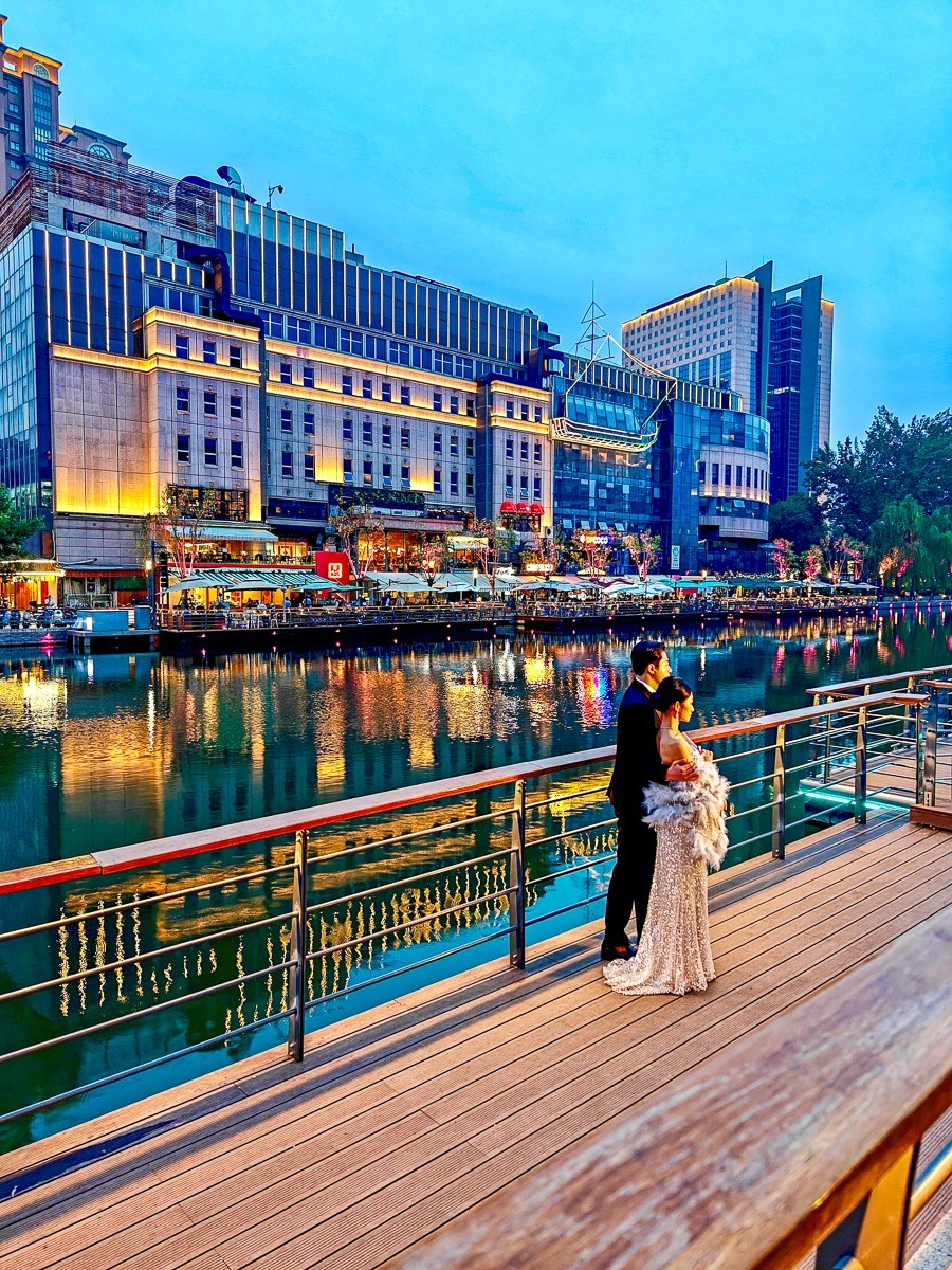 公园和夜景（手机拍摄）