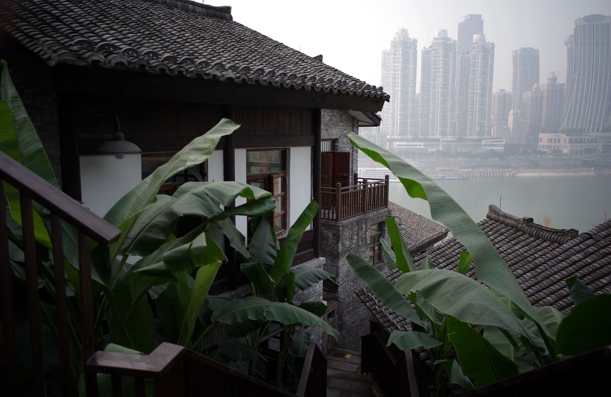 修缮中的下浩老街