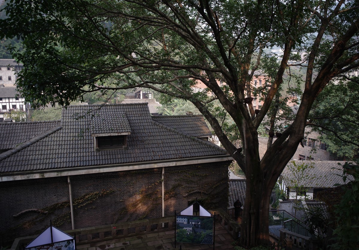 修缮中的下浩老街