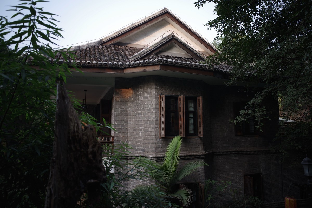 修缮中的下浩老街