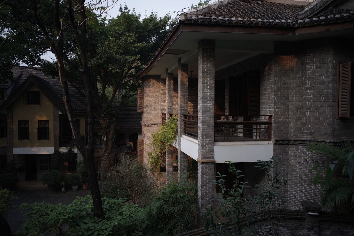 修缮中的下浩老街