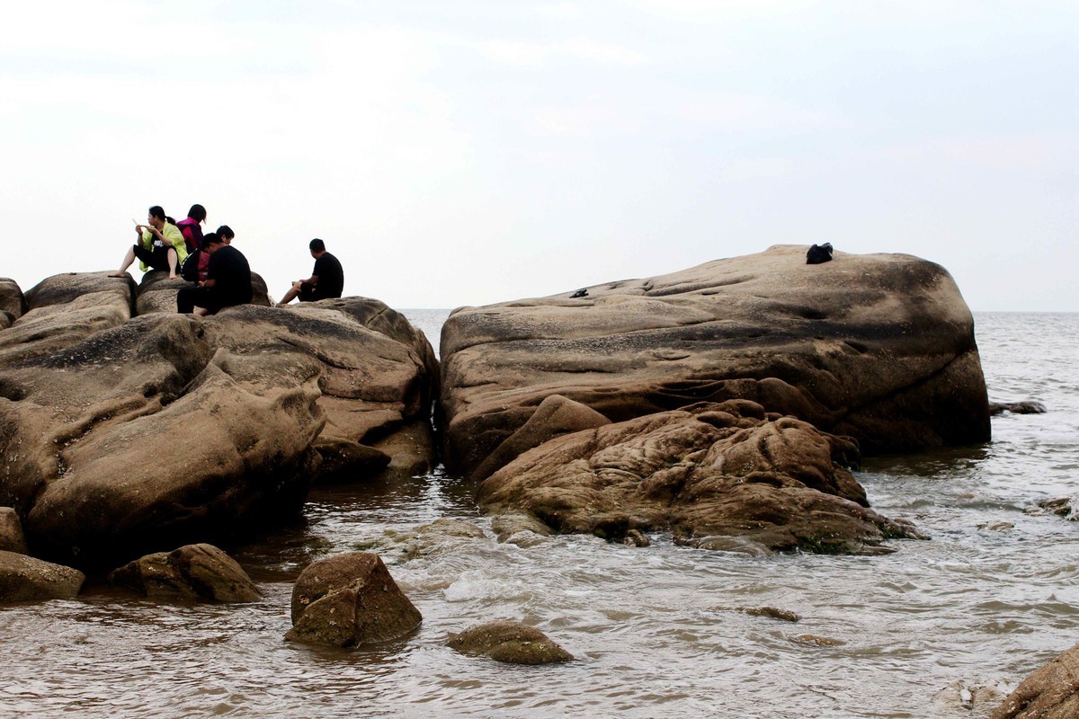 2024年拍海边老虎石