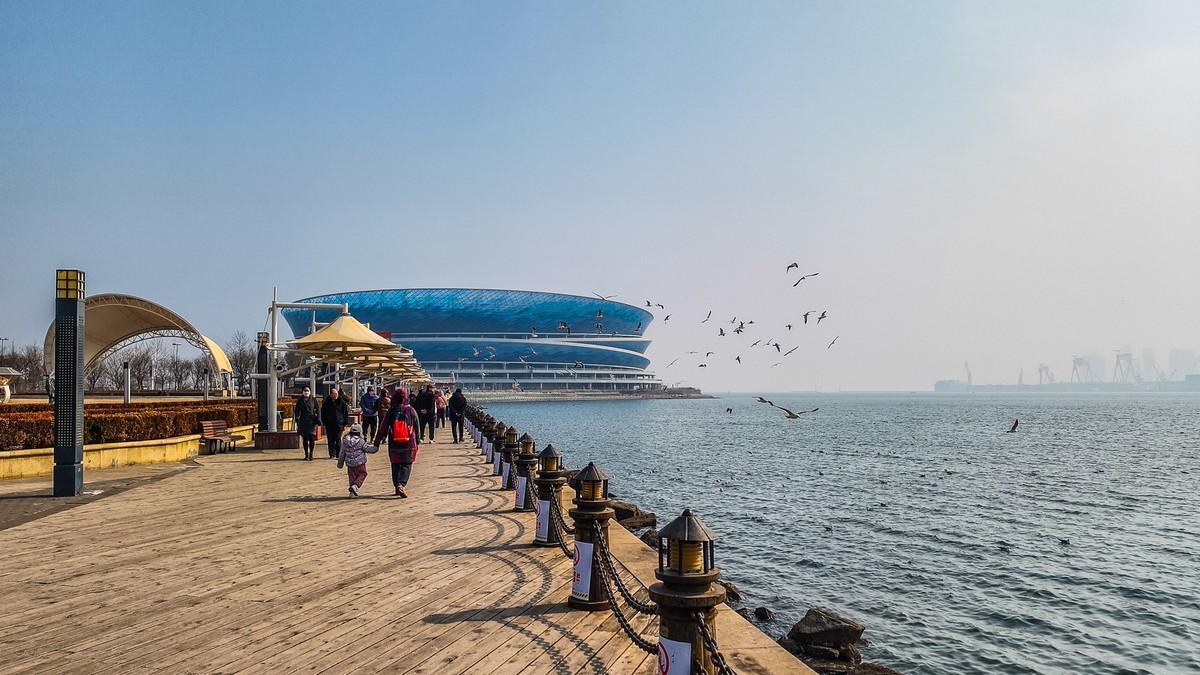 大 连 的 海 ------ 250227 钻 石 湾