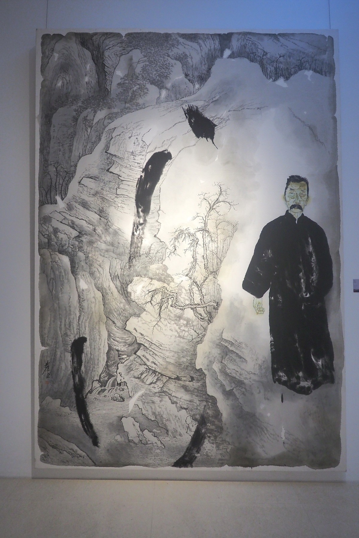 《墨局·当代七人展》上