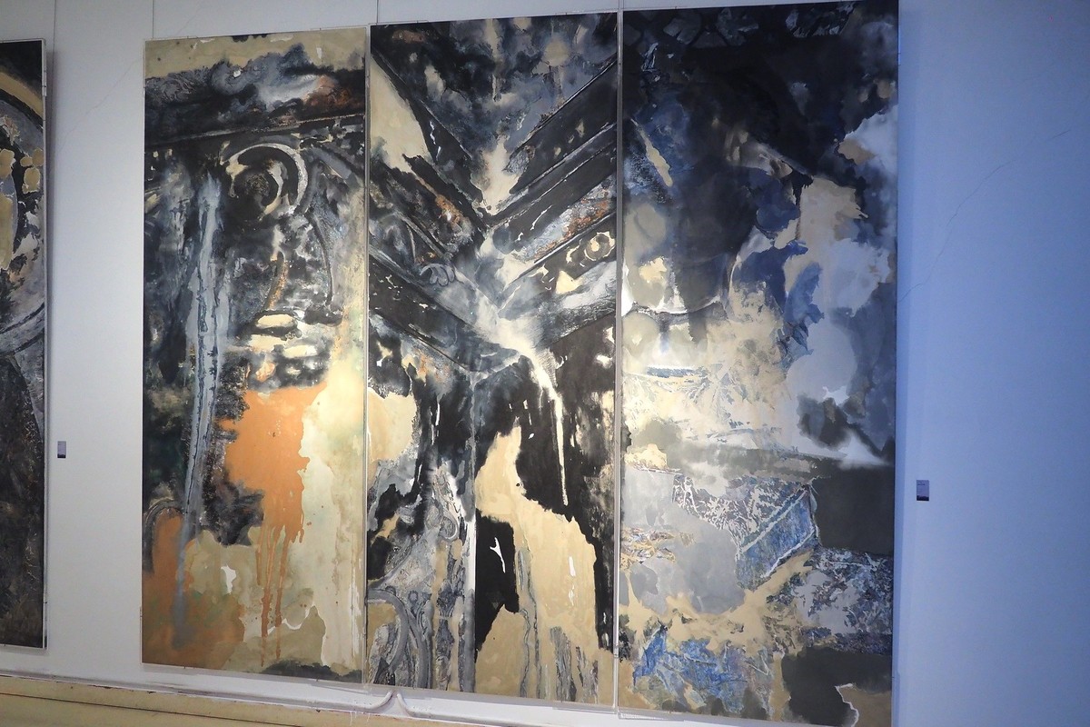 《墨局·当代七人展》上