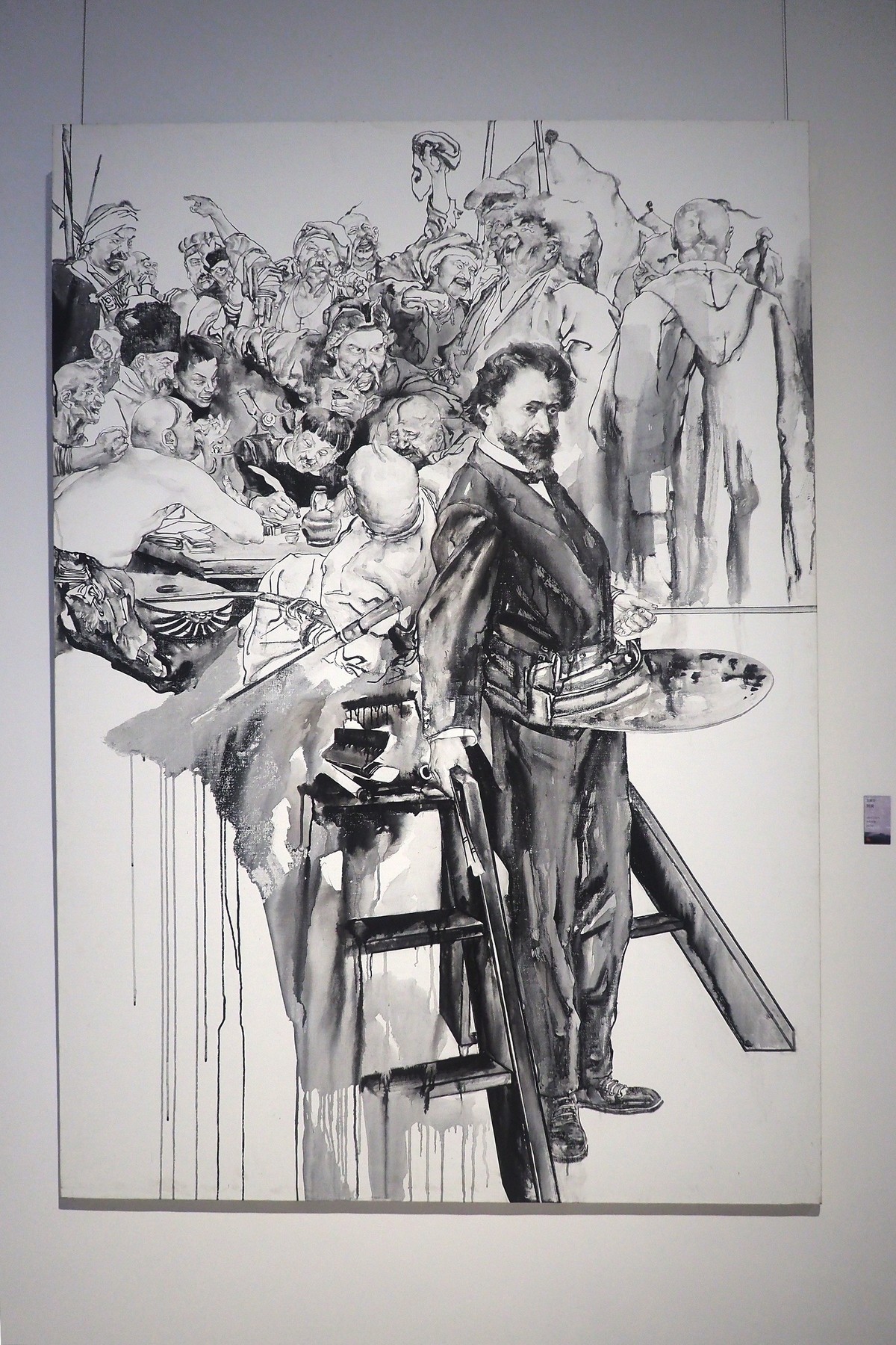 《墨局·当代七人展》上