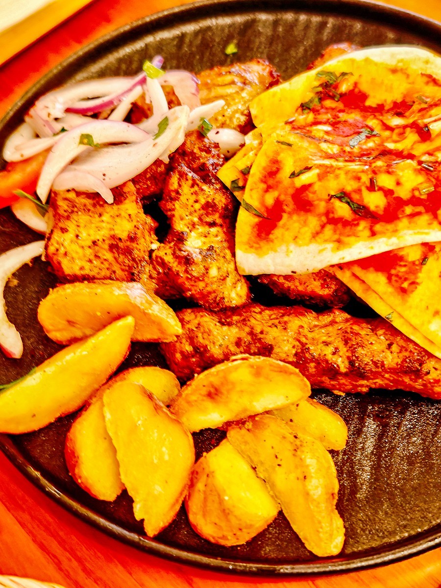 公园和夜景（手机拍摄）